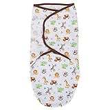 [ スワドルミー ] Swaddle Me おくるみ Lサイズ Graphic Jungle 72840/54410 STAGE 2 コットン ベビー アフガン [ サマーインファント ]Summer