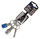 ベスト 2pcビットホルダーカラビナ付 ブルー BTH-22BW