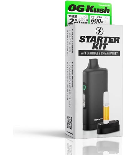 Amazon | VapeMania CBG リキッド スターター セット Up! OG KUSH 52