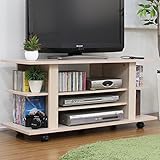 テレビ台 テレビボード キャスター付 シンプル コンパクト メープル 大型液晶テレビ対応 コーナー 置き 100cm幅 TCP308MP