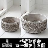 ガーデニンググッズ特集 2017SS　 　ペダンクル・ローポット Sサイズ 【6点】