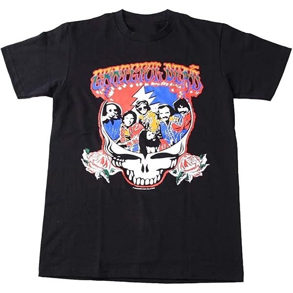 Amazon | [Grateful Dead] T Shirt Steal Your Face Classic Logo 公式