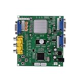 Andoer 携帯式 GBS-8220 V3.0 高解像度 CGA / EGA / YUV → VGA (2 * VGA) アーケードゲーム ビデオ コンバーター ボード インバーター 二つのVGA出