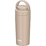 Thermos JOV-420 CL Vacuum Insulated Portable Tumbler with Carry Handle, 14.2 fl oz (420 ml), Cafe Latte