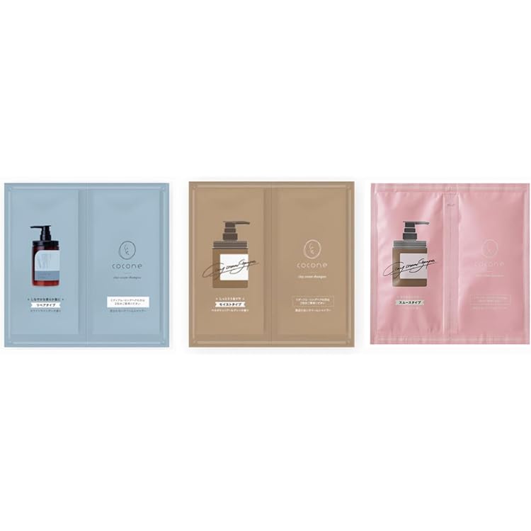 Amazon | hugkumi+ ココネ クレイクリームシャンプー サシェ