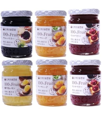 Amazon | サンクゼール オールフルーツジャムセット SAJ-6K