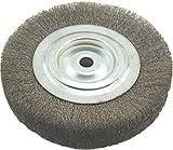 Enkay 1818 8-Inch Wire Wheel 3 Rows, 5/8-Inch Bore, Coarse by Enkay