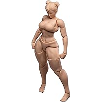 Amazon.co.jp: [Tbmodel] 鯨工坊 1/12 フィギュア 超可動 少女 ARIA 素