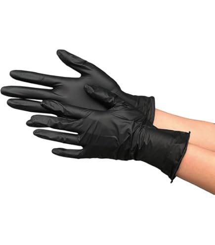 Amazon | [川西工業] ニトリル極薄手袋 粉なし 100枚入 #2041 ブルー S