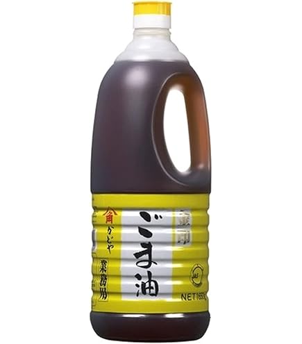 Amazon | かどや製油 銀印（濃口） 純正ごま油 1650g 業務用 大容量