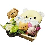 豪華！おむつケーキプーさんhappyバスケット