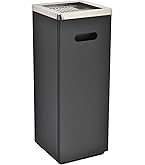 Amazon.co.jp: 山崎産業 スタンド 灰皿 スモーキング AL 106 ブラック