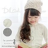 (ラポシェビスキュイ) La poche biscuitギンガムチェック＆ホワイト長袖ブラウス/ 秋 100 オフホワイト