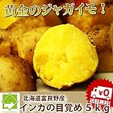 黄金のジャガイモ 北海道産 インカのめざめ 5kg 黄金のジャガイモ 北海道産 インカのめざめ 5kg