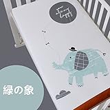 ベビーベッド用 ベビー敷フィット マットレスカバー　ベビーベッド床笠カバー　ボックスシーツ 布団カバー　敷布団　寝具カバー　100％コットン 幼稚園床笠カバー 70cm×130cm