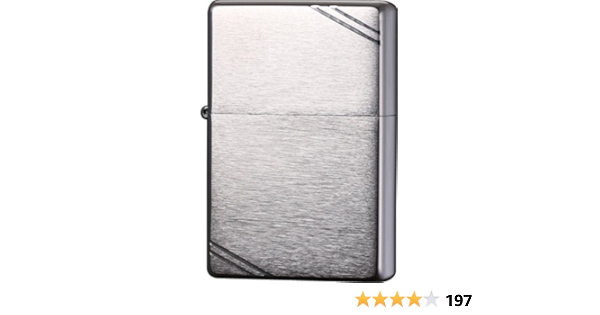 Amazon Co Jp Zippo ジッポー ライター クロームサテーナ 230 Ys 腕時計