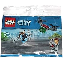 Amazon.co.jp: LEGO 30362 LEGO City Sky Police Mini Set : Toys u0026 Games