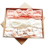 【爱莉セレクトショップ】★新品登場★全3枚セット！ベビー用ヘアバンド　コットンストレッチウサギの耳のカチューシャ 新生児 赤ちゃん 出産祝い 内祝い お宮参り 誕生日 100日記念 こどもの日 記念撮