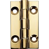 Polished Brass Narrow固定ピンヒンジ2 " x 1 – 1 / 8 "