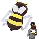 赤ちゃんのごっつん防止やわらかリベビー ヘルメット 安全 室内 乳幼児用 保護枕 (ミツバチ)