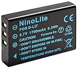 NinoLite D-LI7 NP-120 DB-43 BP-1500S 互換 バッテリー 共通対応 電池 下記詳細をご確認下さい dli7_t.k.gai