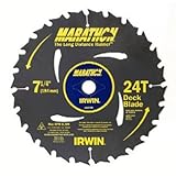 Irwin 24130 Marathon 7-1/4" x 24 Tooth Deck Blade Bulk [並行輸入品]
