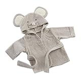 Aigoo 動物の形状は、ソフトで快適なバスローブ綿のフード付きの子供のタオルをバスローブ 260g