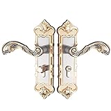 F Fityle ドアロック　ラッチ　安全　ドアノブ 　鍵付き　右外側　セキュリティ　全3種　　 - #3