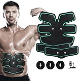 ［ニューバージョン2017］腹筋訓練ベルト。腹筋訓練とフィットネスためのメンテナンス 。男性も女性も適用するジムや家での筋訓練器