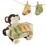 Baby Aspen Plush Gift Set, Monkey, Brown/Multi by Baby Aspen [並行輸入品]