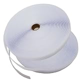面ファスナー 縫付用 20mm 幅× 20m 白 オス メス セット