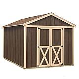 Best、納屋、Danbury 8 ' x 12 ' Wood Shedキット