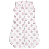 BreathableBaby Breathablesack Wearable Blanket, Dahlia/Pink/Gray, Medium by BreathableBaby