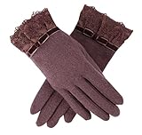 ミトンエレガントなレースファッション手袋肥厚ミトン屋外女性の手袋