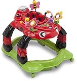 Delta Children Sadie the Ladybug Lil' Play Station 3-in-1 Activity Walker [並行輸入品]