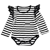 Cutelove ベビー服　長袖　女の子　秋　ボディスーツ　ロンパース　ノースリーブ　ピンク　レース　チュチュ　コットン　かわいい　高品質