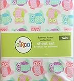 Circo Forever Forest Owl Sheet Set [並行輸入品]