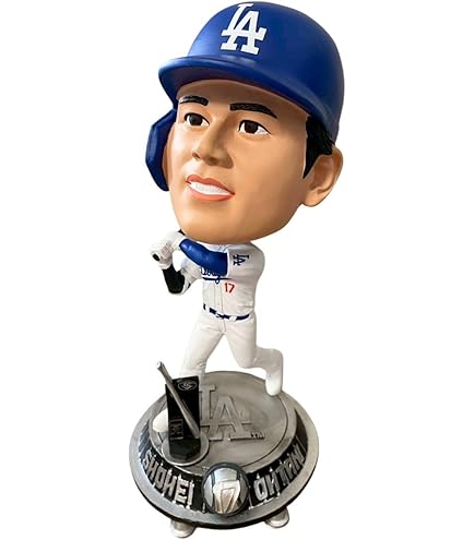 Amazon | 【MLB公式】大谷翔平 ボブルヘッド グッズ ドジャース