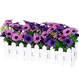 人工花の配置部屋のコンポーネントウッドフェンス花の装飾-A08