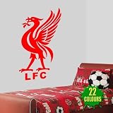 Liver Bird - Liverpool FC - Wall Decal Art Stickers football sport bedroom nursery playroom (Color:R