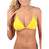 [サナス] ビーチウェア トライアングルトップ 三角 ブラジル 水着 バラ売り ブラジリアン ビキニ【36色展開】