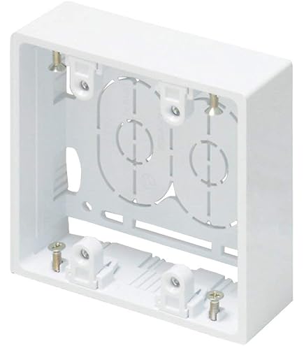 mayuさん専用 Amazon | マサル工業 ニュー・エフモール 付属品 露出ボックス 2個用