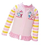 それいけアンパンマン ラッシュガード 水着 日焼け対策 海水浴 キッズ 子供用 Anpanman fo-sa18 80cm ピンク