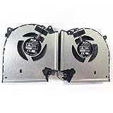 MOQIAN CPU+GPU冷却ファン交換用Asus ROG Strix G513IM G513IR G513QM G513QR G533QM G533QR G533QS G713IM G713IR G713QM G713QR G733QM G733QR G733QS ノートパソコン ファン DFSCK22D058830 FNAA DFSCM227163927 FNAB DC12V