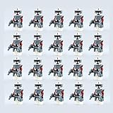 20ピース/ロット2016新しいカスタムMadet Star War最初世代commder Fax Clone Trooper Stormtrooper withアクセサリー