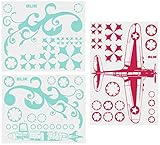 BLIK(ブリック）プロ仕様　ウォールステッカーフライアンドダイブ Fly & Dive　ﾗｽﾞﾍﾞﾘｰ/ﾐﾝﾄ