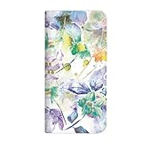 mitas IS03 IS03 ケース 手帳型 ベルトなし 水彩 花 フラワー C (309)NB-0221-C/IS03