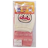 2014年 アンパンマン ミトン風 雪柄アームカバー ANPANMAN ピンク-ドキンちゃん◇7×19cm