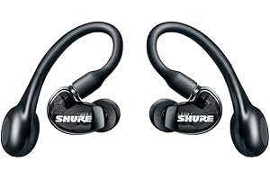 SHURE シュア (第2世代) AONIC 215 完全ワイヤレス高遮音性イヤホン / SE21DYBK+TW2-A トランスルーセントブラック : IPX4防滴 / 外音取り込み/Bluetooth 5.0 / Type-C ケーブル 【国内正規