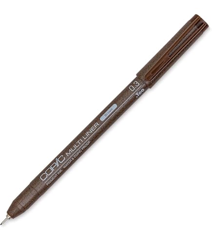 Amazon.co.jp: コピック マルチライナー【ブラック】 0.3mm 11780030